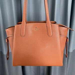 Kate Spade Dumpling Medium Tote in Warm Gingerbread NWOT Shoulder Bag